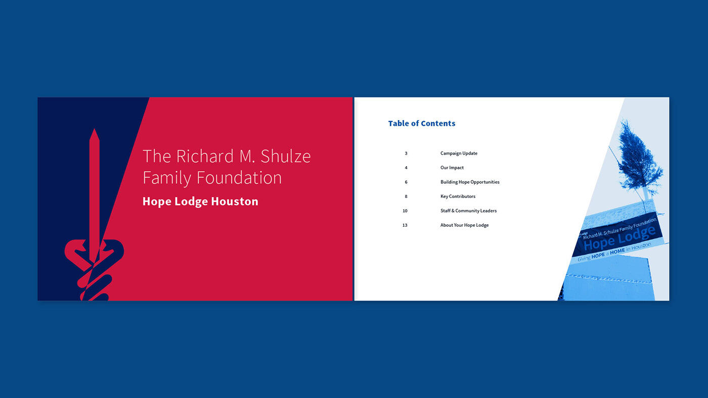 Title page and table of contents