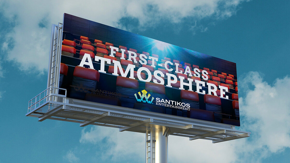 "First-Class Atmosphere" billboard