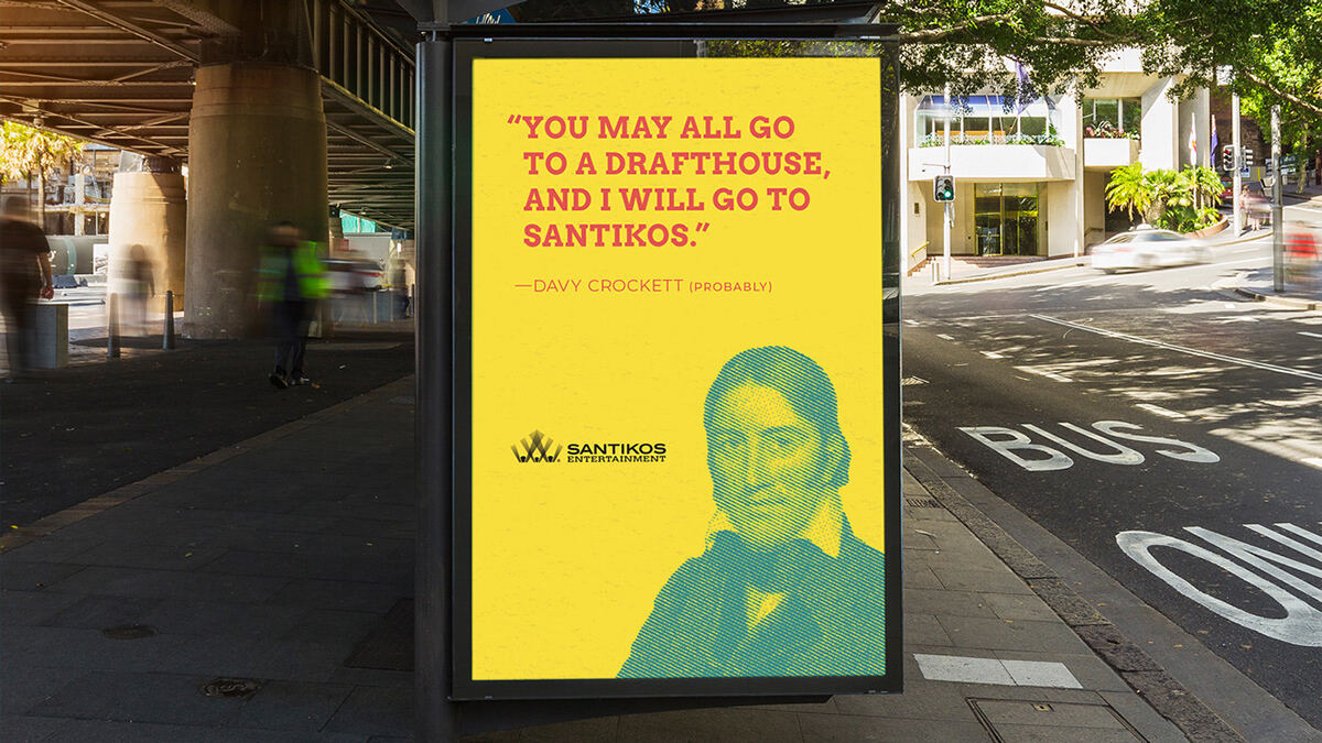 Bus shelter ad