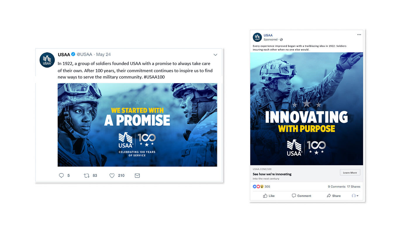 "We Started with a Promise" and "Innovating with Purpose" posts